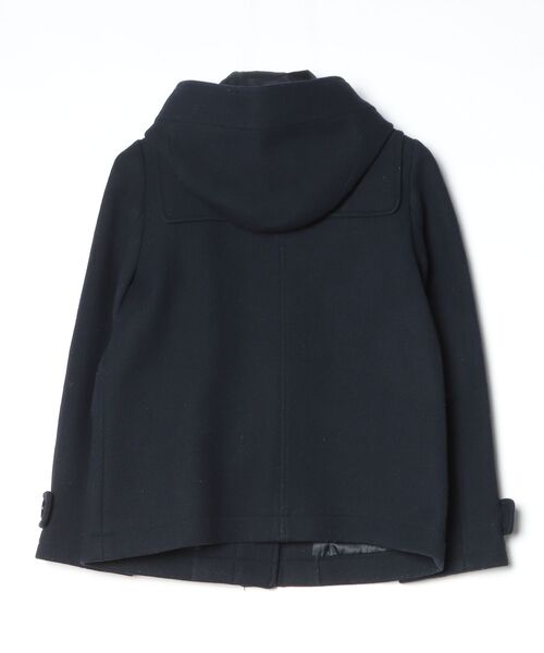 tenma180128　レイビームス　ドルマンダッフルコート　ブラック tenma180128 レイビームス ドルマンダッフルコート ブラック Ray BEAMS