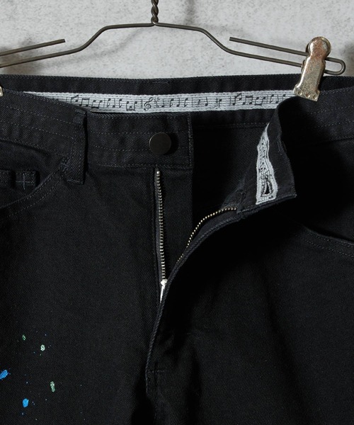NUMBER (N)INE（ナンバーナイン） ジーンズ HAND PAINTED TAPERED