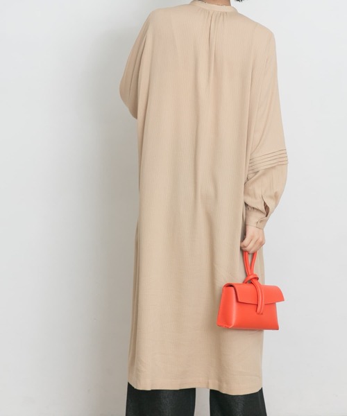 「UR Lab.」 長袖ワンピース FREE グリーン レディース_画像5