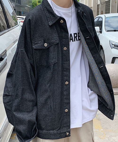 「DEVICE」 デニムジャケット FREE ブルー メンズ_画像3