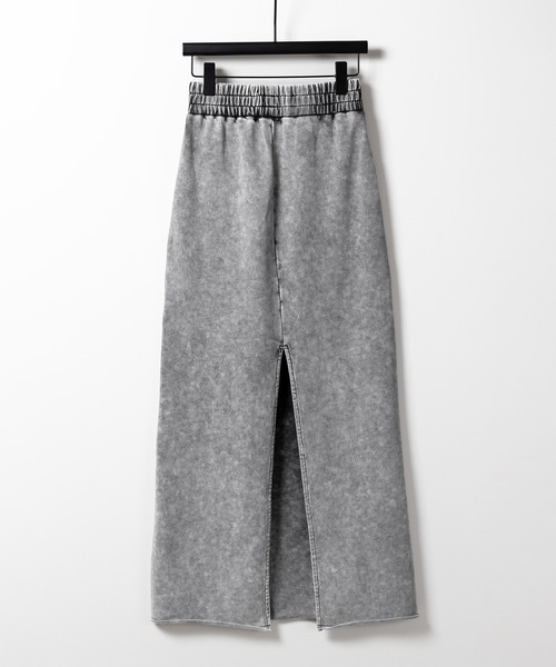 「me+em select」 ロングスカート SMALL グレー レディース_画像3