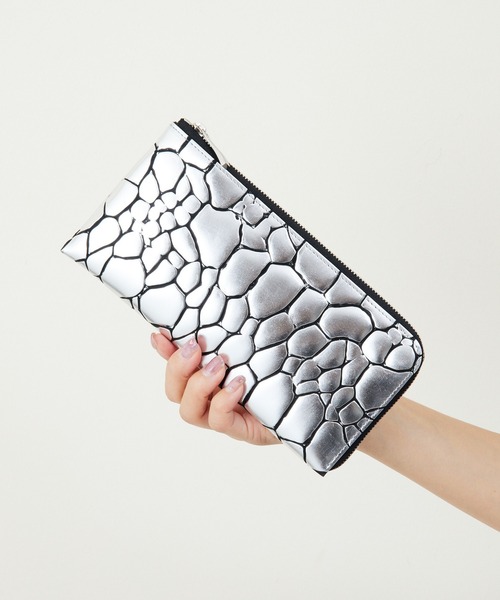 「Kawa-Kawa」 財布 FREE シルバー レディース_画像2