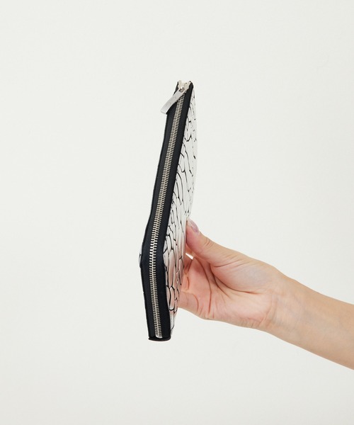 「Kawa-Kawa」 財布 FREE シルバー レディース_画像3