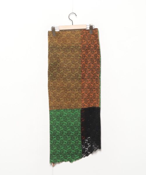 「iRENE」 ニットスカート 36 ブラウン レディース_画像2