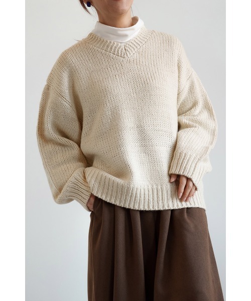 ◆②②⑤⑤ ニット リブ 混 WASHABLE カーデ sm2 ハートマーケット ハートマーケット（HEART MARKET） ニット セーター ロービングニット