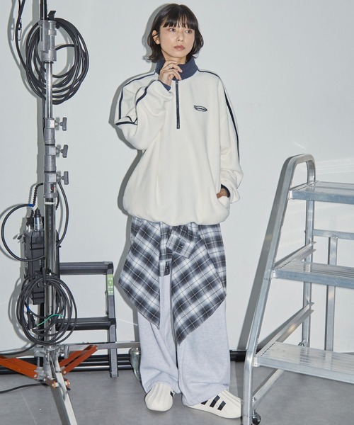 「Anchor Smith」 スウェットカットソー M アッシュブラウン メンズ_画像9