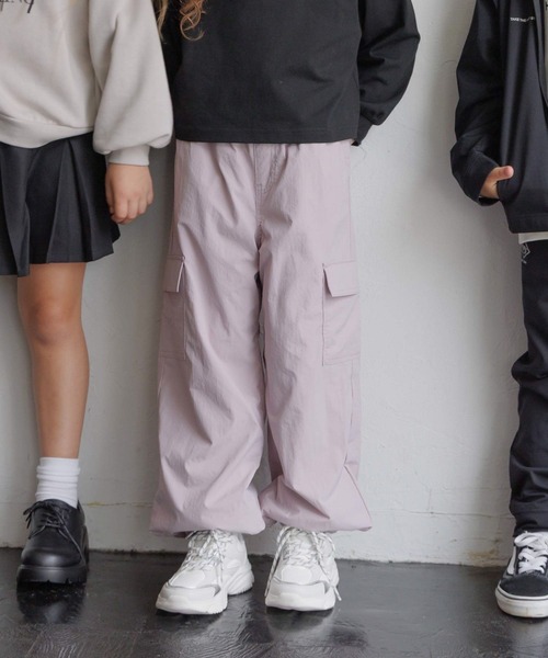 「GLOBAL WORK」 「KIDS」カーゴパンツ 140cm ブラック キッズ_画像5