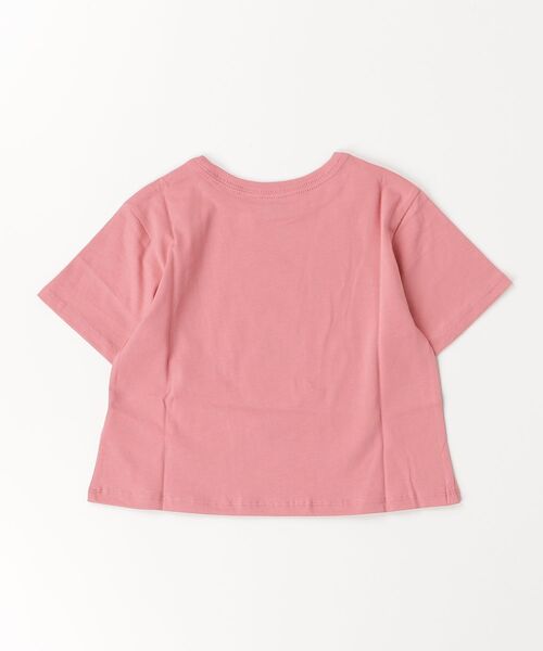 tシャツ Polo ベア コットン ジャージー ボクシー Tシャツ キッズ 子供服 女の子の画像
