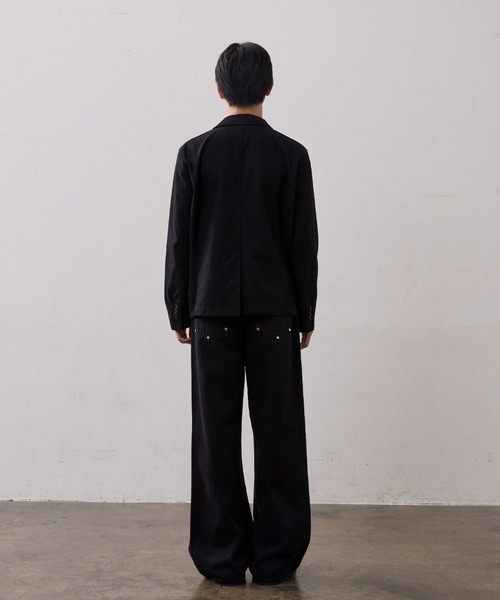THE CLE」 テーラードジャケット LARGE ブラック メンズ : ZOZOTOWN