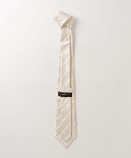 「VISARUNO」 ネクタイ - ベージュ メンズ_画像2