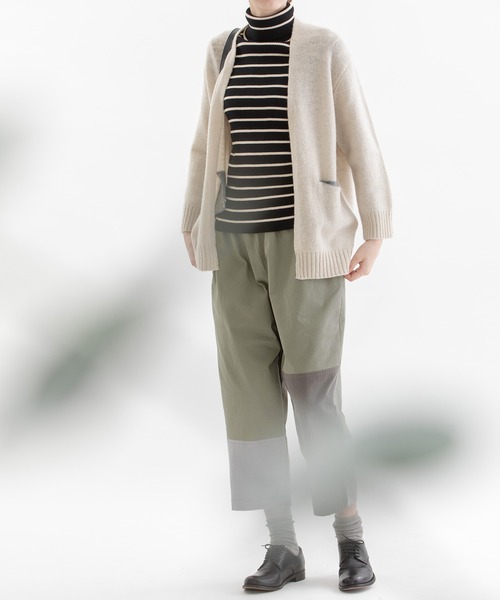 「nop de nod」 イージーパンツ 3 グレー レディース_画像3