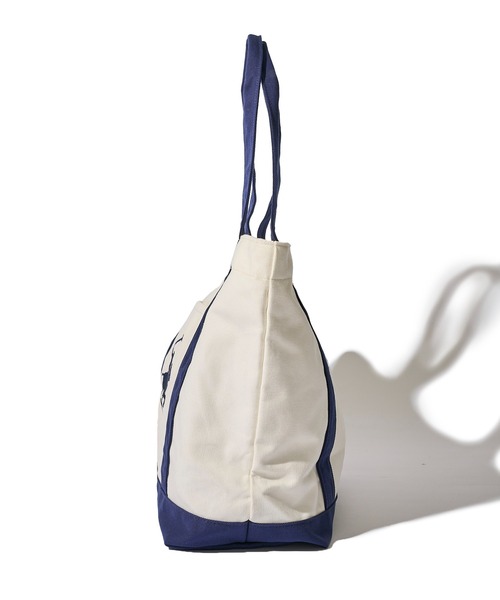 「BEVERLY HILLS POLO CLUB」 トートバッグ FREE ネイビー レディース_画像3