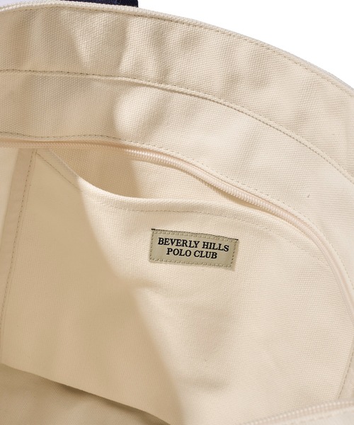 「BEVERLY HILLS POLO CLUB」 トートバッグ FREE ネイビー レディース_画像6