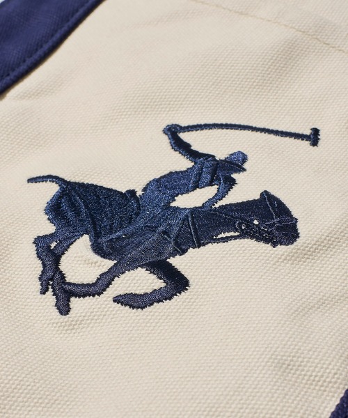 「BEVERLY HILLS POLO CLUB」 トートバッグ FREE ネイビー レディース_画像8