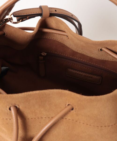 COLE HAAN本革ショルダーバッグ　ダークブラウン Women's Catherine Small Satchel in Brown | Cole Haan