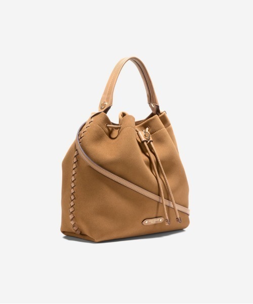 COLE HAAN(コールハーン) ショルダーバッグ - アイボリー×ブラウン レザー コール ハーン公式】アウトレット ウィメンズ バッグ・アクセサリー
