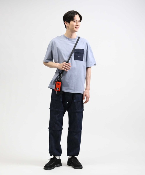 「CAMP7」 半袖Tシャツ L ホワイト メンズ_画像3