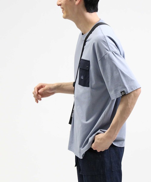 「CAMP7」 半袖Tシャツ L ホワイト メンズ_画像4