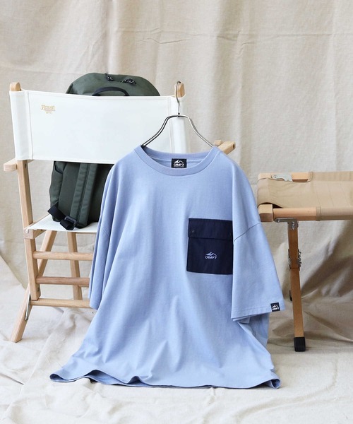 「CAMP7」 半袖Tシャツ L ホワイト メンズ_画像5