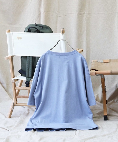 「CAMP7」 半袖Tシャツ L ホワイト メンズ_画像7