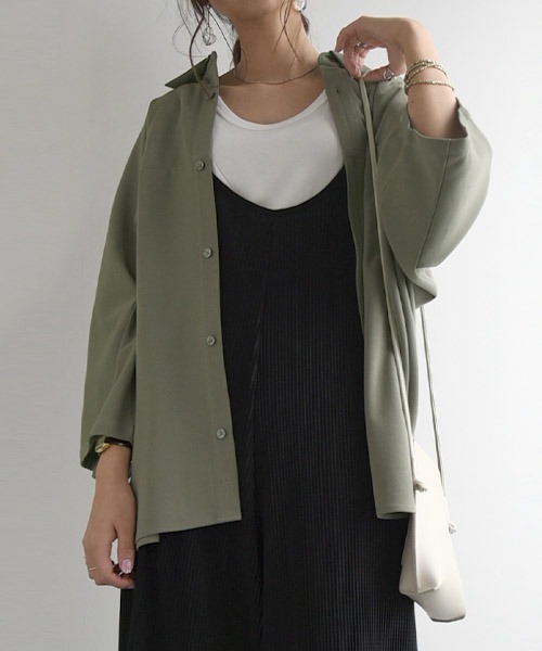 「and it_」 長袖ブラウス M ブラック レディース_画像3