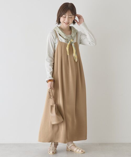 AMERICAN HOLIC（アメリカンホリック） ワンピース タックサテンキャミ