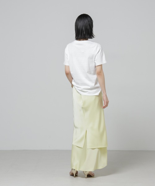 tシャツ Anti Soaked(R) 汗染み防止クルーネックTシャツ レディースの画像