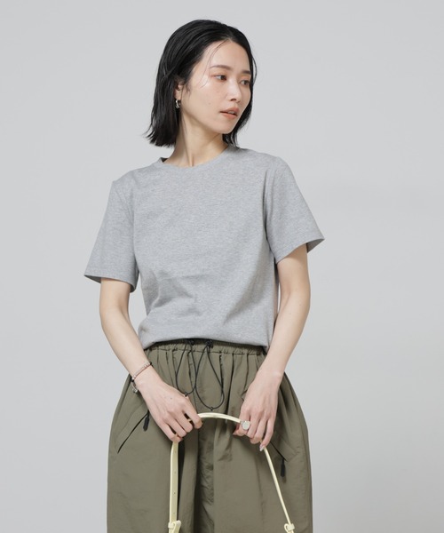 tシャツ Anti Soaked(R) 汗染み防止クルーネックTシャツ レディースの画像