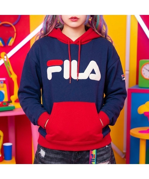 FILA（フィラ） パーカー PULLOVER HOODIE メンズ レディース