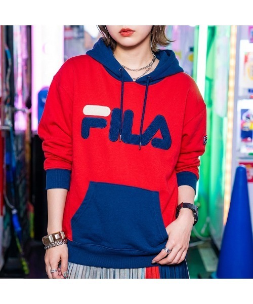 FILA（フィラ） パーカー PULLOVER HOODIE メンズ レディース