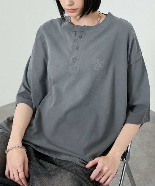 uvカット tシャツ 「Alfred Alex」ヴィンテージライク オーバーサイズ