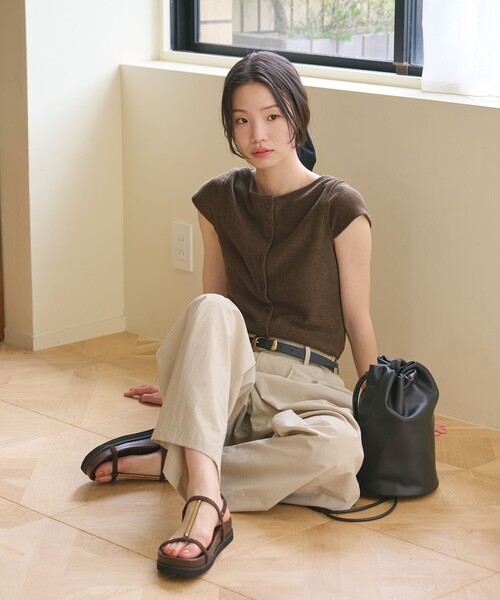 BEAUTY＆YOUTH UNITED ARROWS サンダル メタルプレート