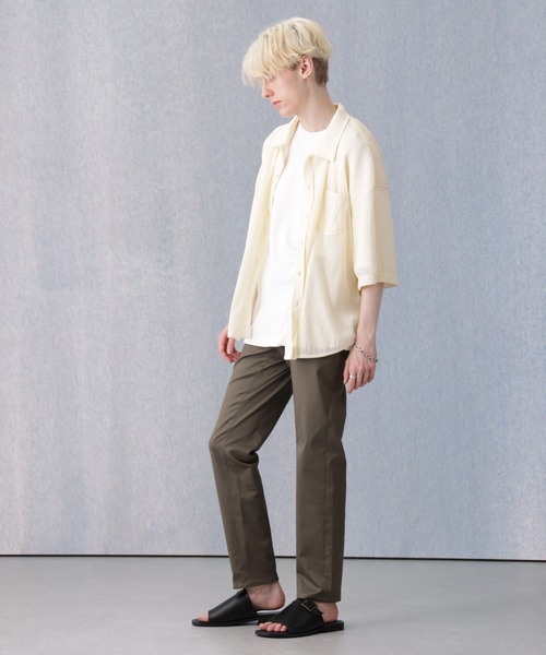 「Apo(s)ture」 チノパンツ M モカ メンズ_画像2