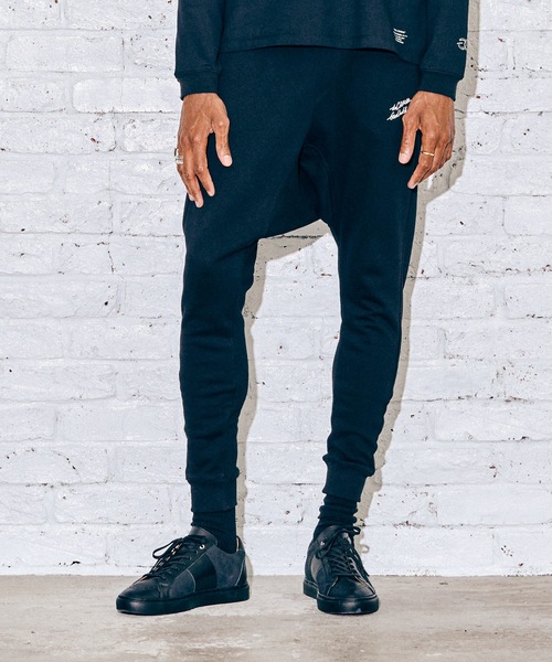 「CRIMIE」 スウェットパンツ L ブラック メンズの画像