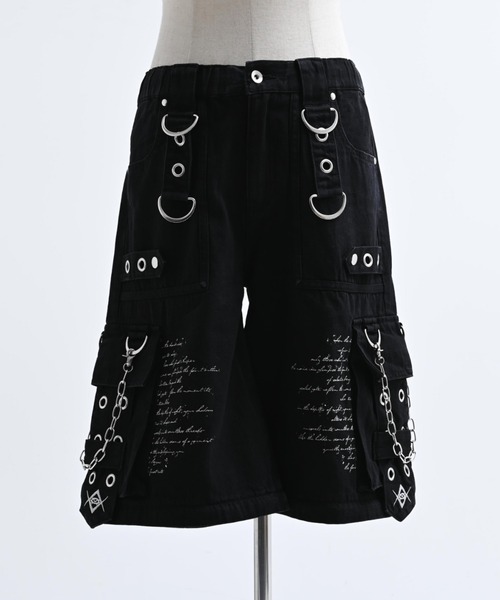 REFLEM（レフレム） ワイドパンツ パンツ 「REFLEM/レフレム」プリント
