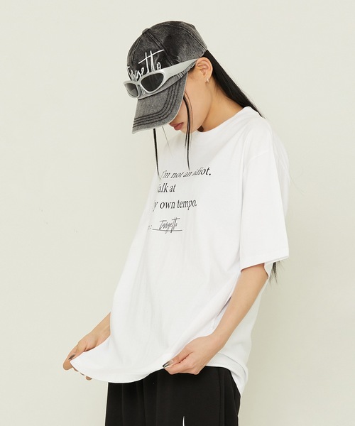 「TARGETTO」 半袖Tシャツ 2 ホワイト レディース_画像6