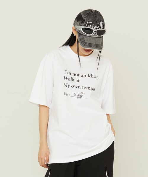 「TARGETTO」 半袖Tシャツ 2 ホワイト レディース_画像9