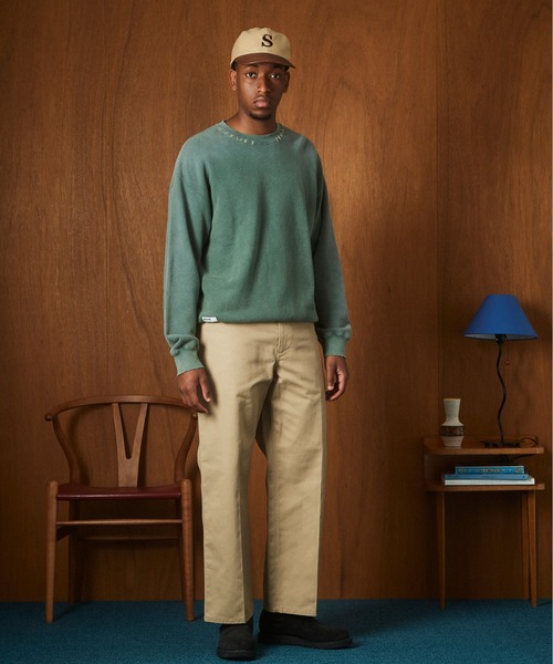 Schott グリーン スウェットトレーナー L Schott N.Y.C（ショット） トレーナー スウェット Schott/ショット