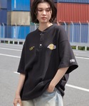 ヘンリーネック tシャツ NBA/エヌビーエー...の詳細画像2