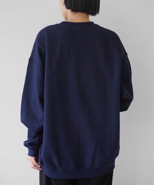 「GILDAN」 スウェットカットソー L オレンジ レディース_画像5