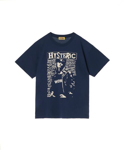HYSTERIC GLAMOUR（ヒステリックグラマー） tシャツ WOW GIRL オーバー