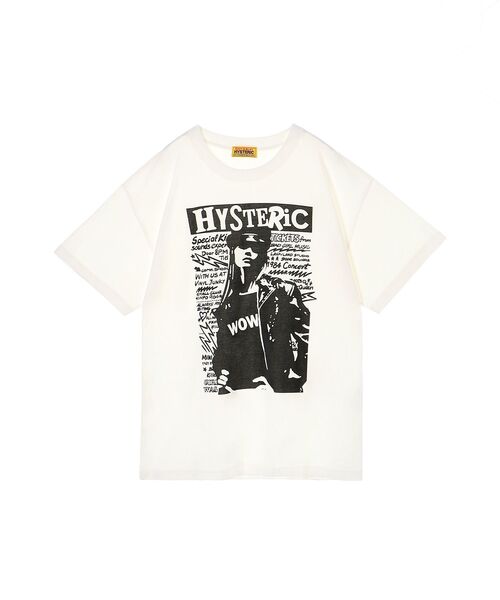 HYSTERIC GLAMOUR（ヒステリックグラマー） tシャツ WOW GIRL オーバー