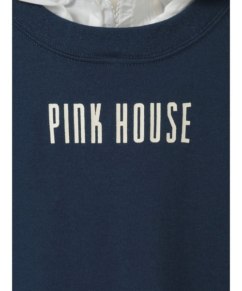 PINK HOUSE（ピンクハウス） ワンピース ローンフード付きスウェット
