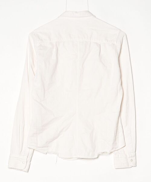 「Frank&Eileen」 長袖シャツ X-SMALL ホワイト メンズ_画像2