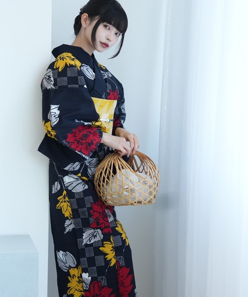 utatane 浴衣 2026新作 選べる浴衣3点セット ニコアンティーク