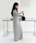 「by LEGNA」 長袖ワンピース - カー...の詳細画像5