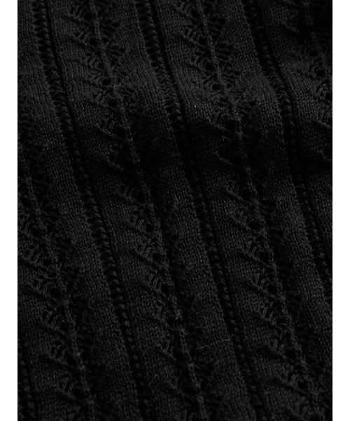 「GAP」 ニットカーディガン XX-SMALL ブラック レディース_画像4