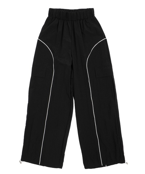 「PUNYUS」 カーゴパンツ 2 ブラック レディース_画像7