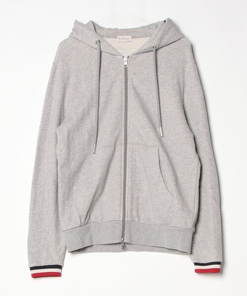 MONCLER パーカー MAGLIA グレー Sサイズ MONCLER（モンクレール） MAGLIA ジップアップパーカー - グレー