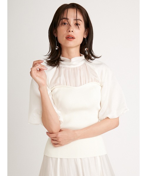 「SNIDEL」 半袖カットソー ONE SIZE ピンク レディース_画像2